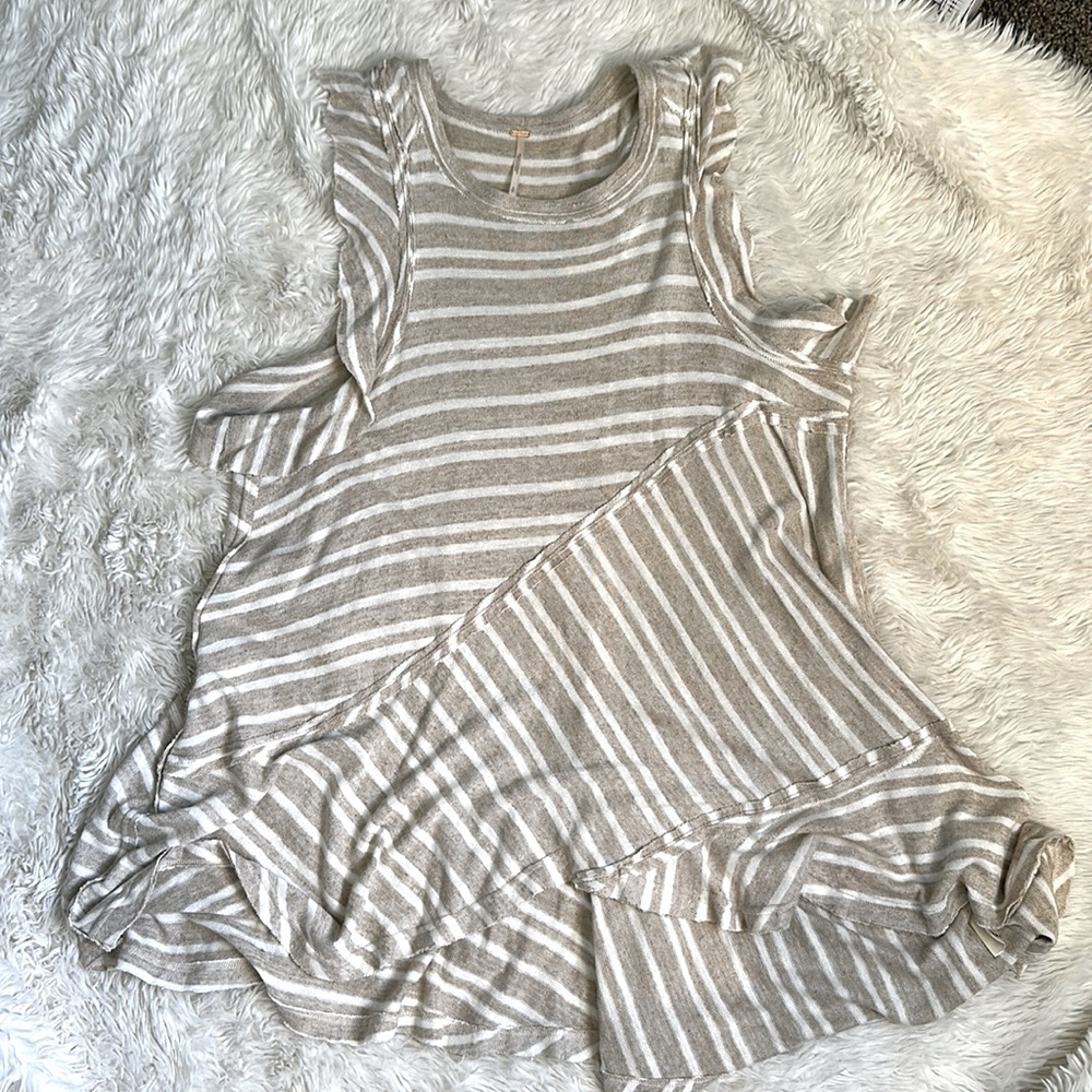 NWOT Free People Between the Lines Tunic